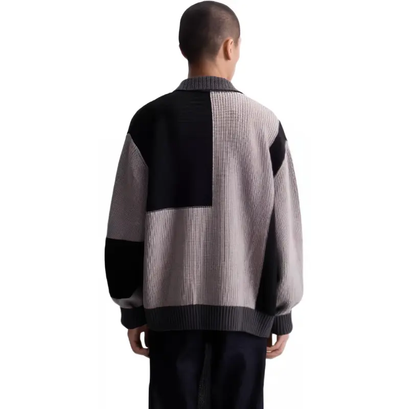 ZARA Sweaters Men Gray/Blue-2