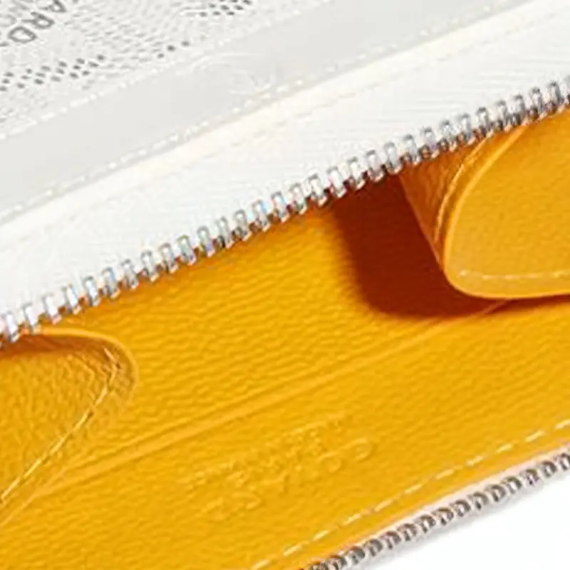 GOYARD MATIGNON Canvas With Leather Wallets Coin Purses Mini Women's White-2