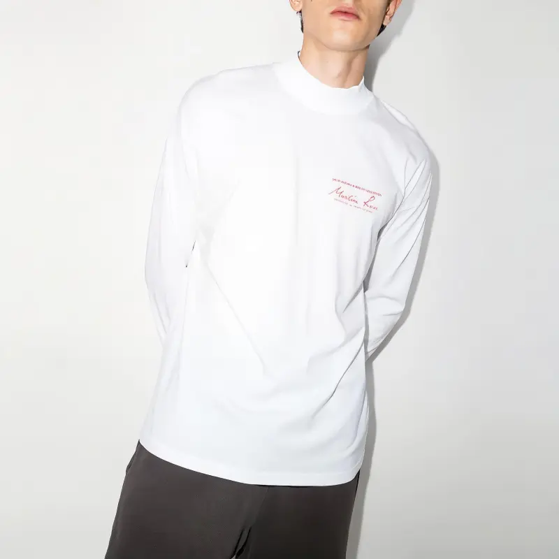 Martine Rose Logo-print Long-sleeve T-shirt-1