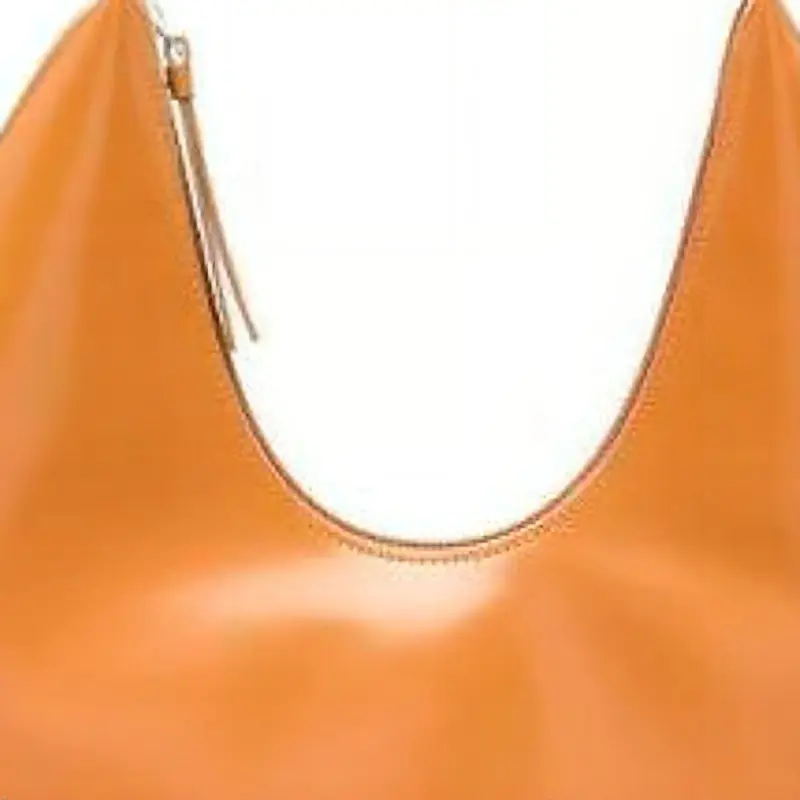 By Far Cow Leather Clutches Shoulder Bags Women's Bright Brown-3