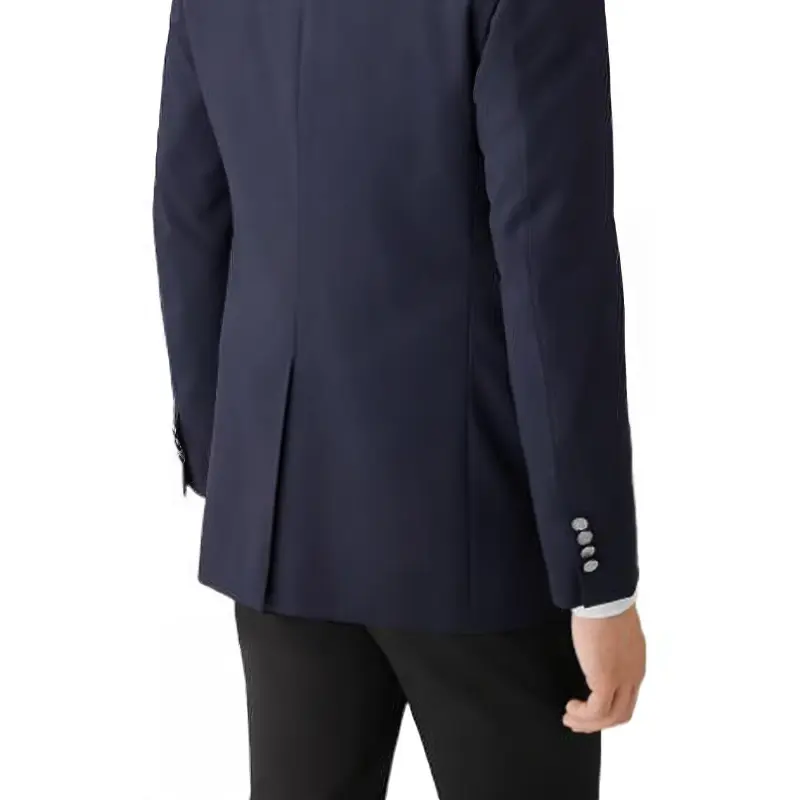 HERMES FW22 Business Suits Coats Men's Blue-2