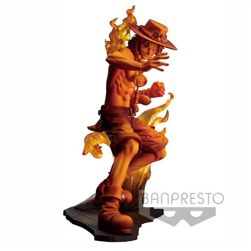 BANPRESTO One Piece Eyeglass Factory DXF Obsession Campaign, Flame Bondage Bonus Gifts-3