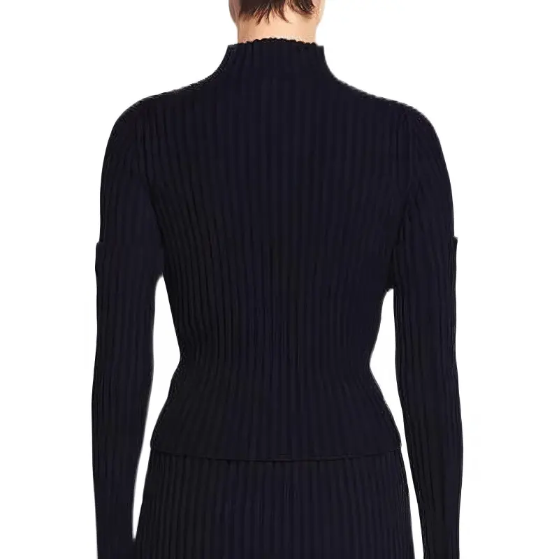 Balenciaga Ribbed Maxi Skirt-3