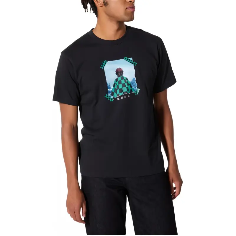 UNIQLO X Spell Fight Co titled Series T Shirt Men's Black-1