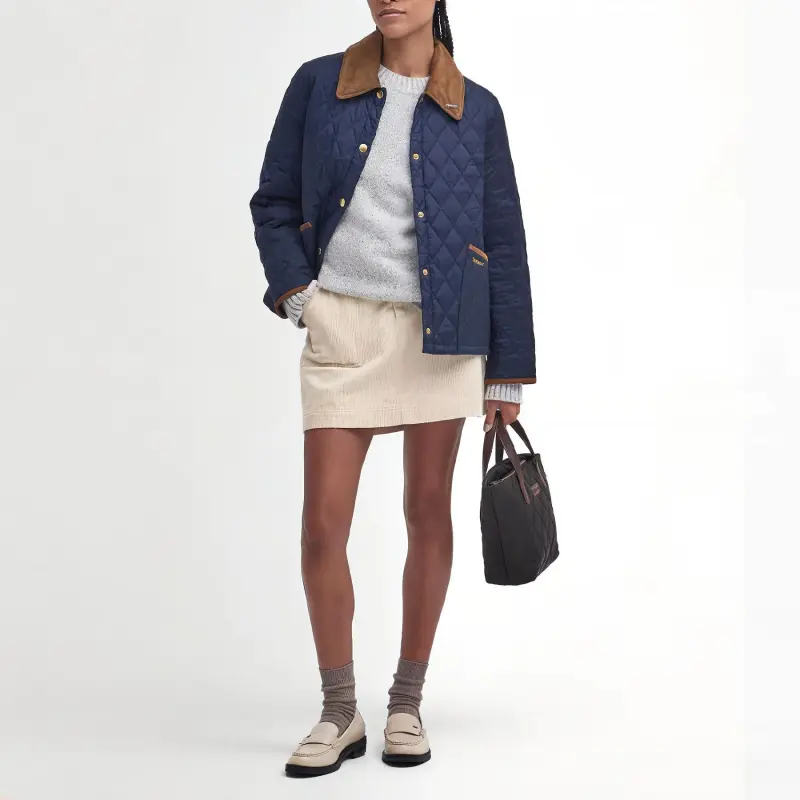 BARBOUR Cropped Quilted Jacket-1