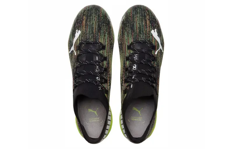 PUMA Ultra 1.2 Fg Ag Black Yellow Alert-3