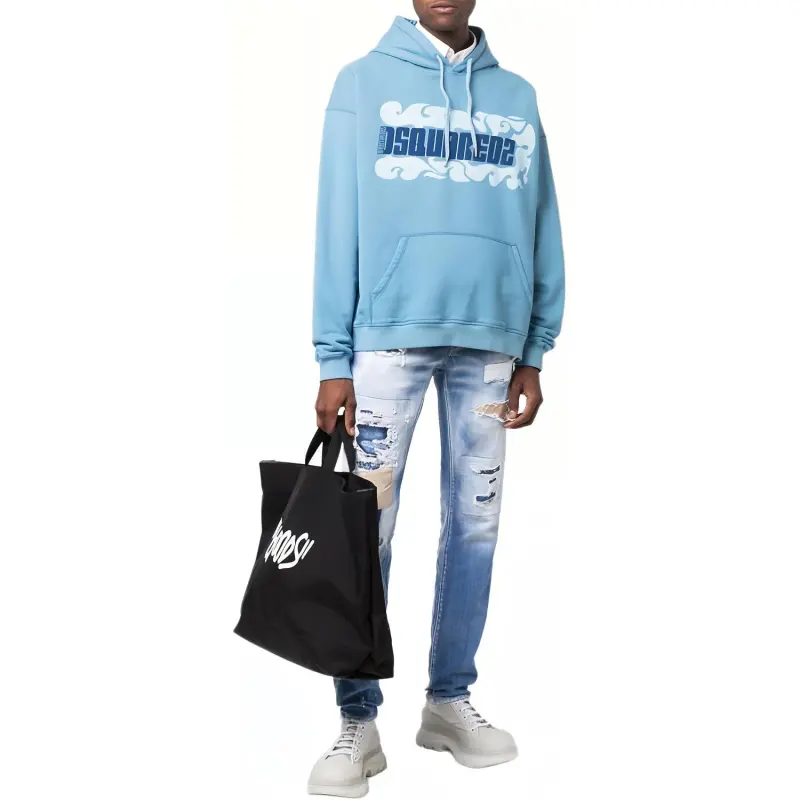 DSQUARED 2 Bleach Effect Jeans-1
