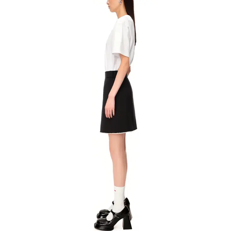 SHUSHUTONG T Shirt Women's White-1