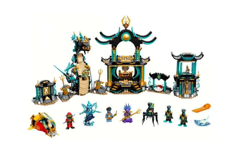 LEGO Phantom Ninja Collection Endless Sea Temple Building Blocks 1060pcs 71755-1