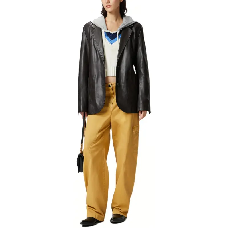 PINKO Knitted Hoodie-3