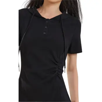 Love To Serve Short Sleeved Dress Women's Black