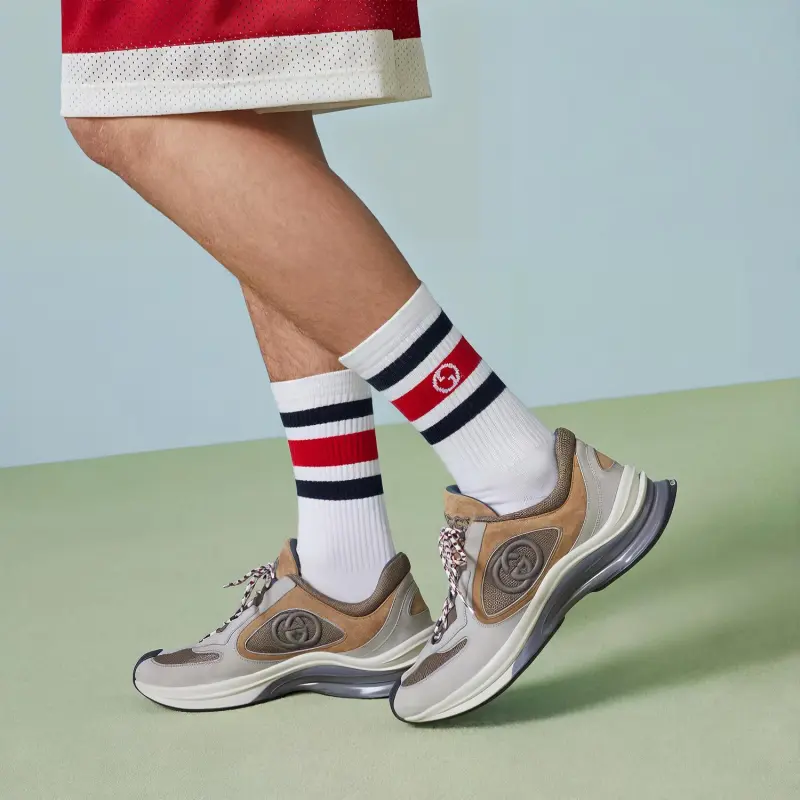 GUCCI Unisex Knee high Socks-1