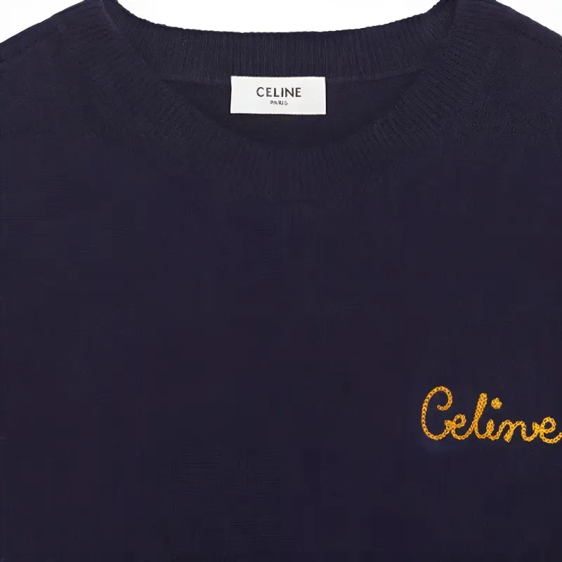 CELINE FW21 Sweater Women's Marine Blue-2