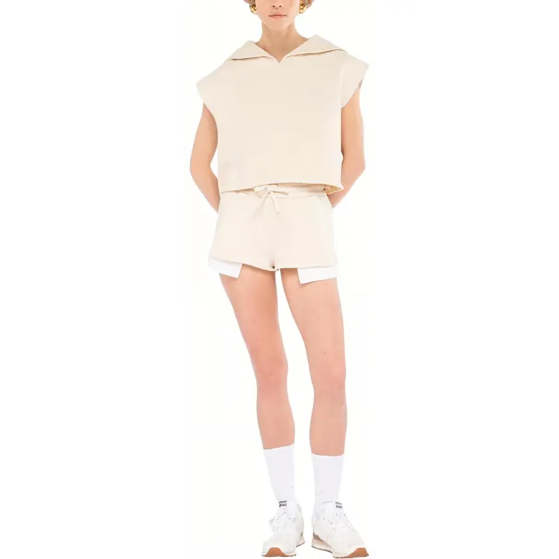 MIU MIU Sweatshirt Women's Ecru-1