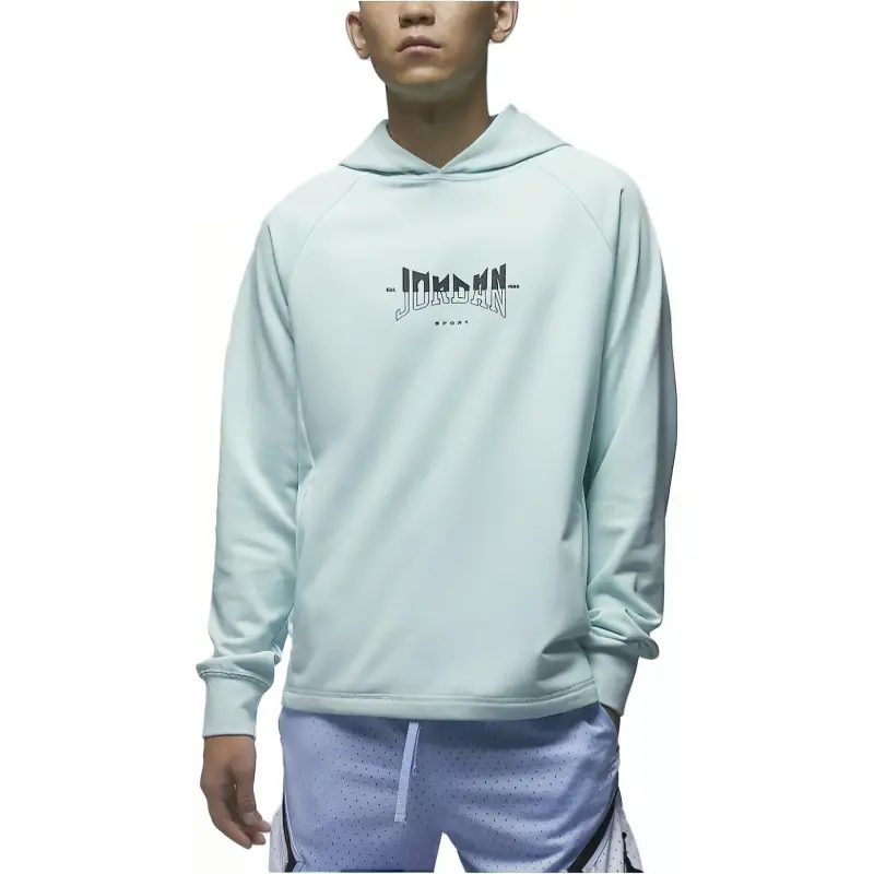 Jordan Jordan NBA Sweatshirt Men's Ice Jade Blue-2