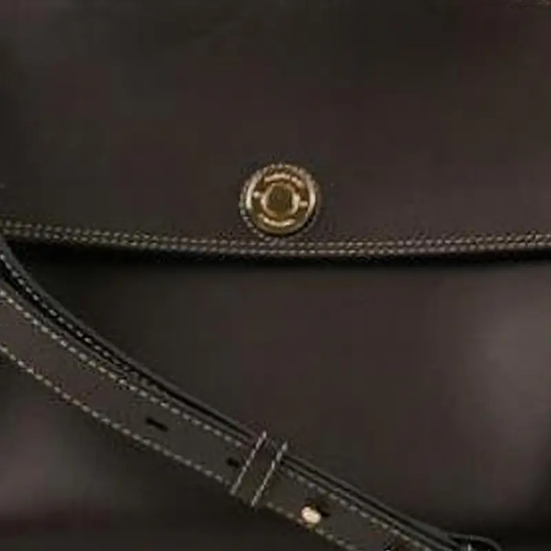 Burberry Leather Handle Bag 'Brown'-2