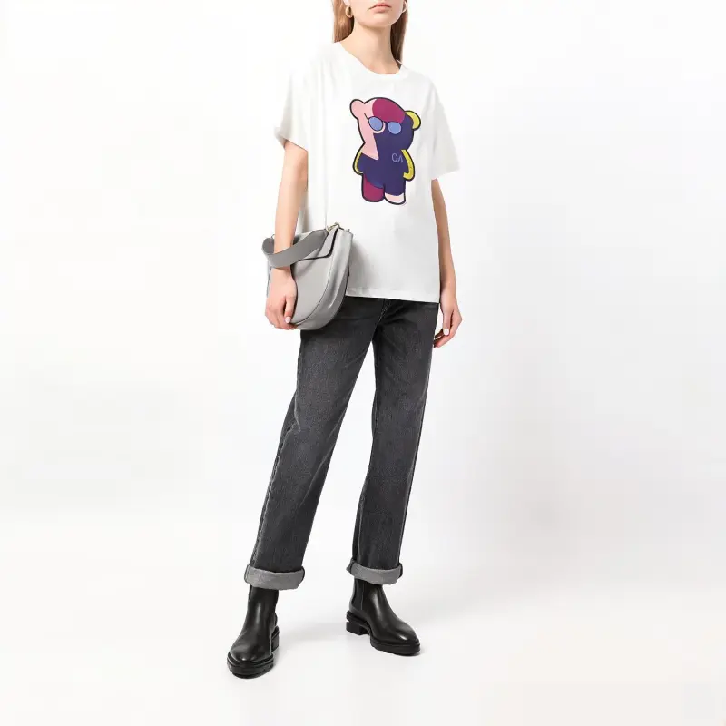 EMPORIO ARMANI T Shirts Women's White-1