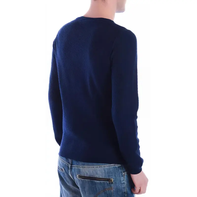 TRUSSARDI Sweaters Men Blue-3