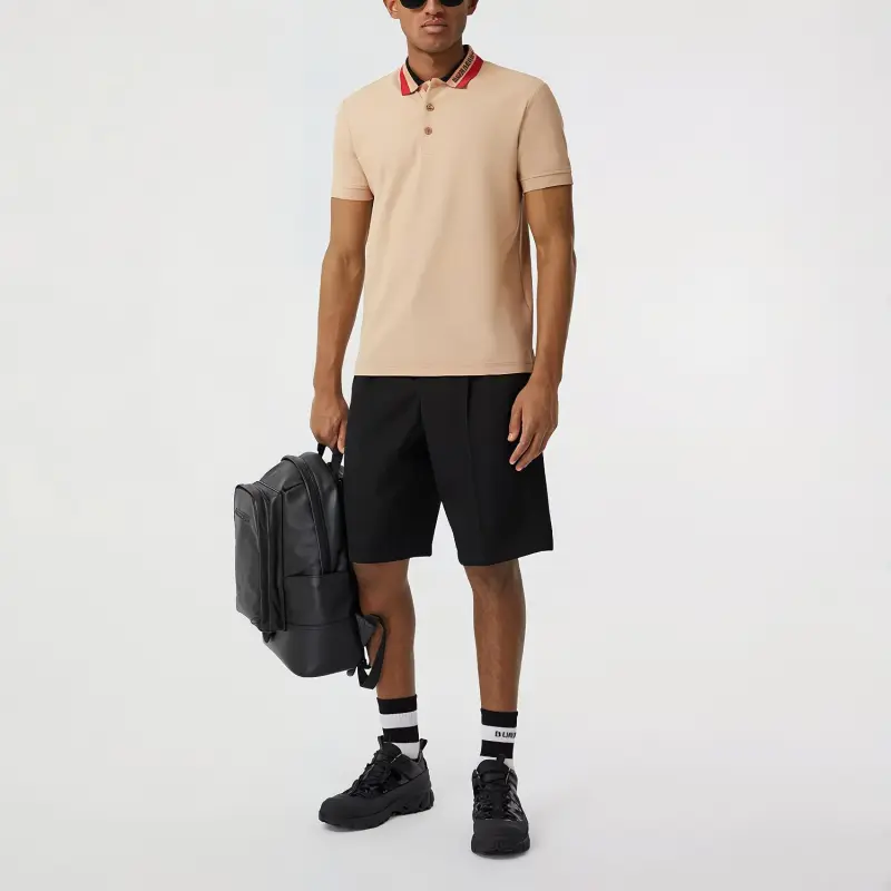 Burberry Polo Shirts Men Tawny-1