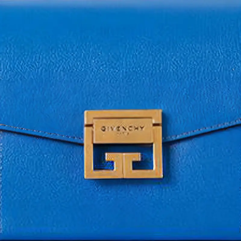 GIVENCHY GV3 Series Goatskin Portable Crossbody Bag Shoulder Bag Women's Blue-1