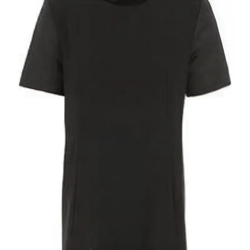 EMPORIO ARMANI Short Sleeved Dresses Women's Black-1