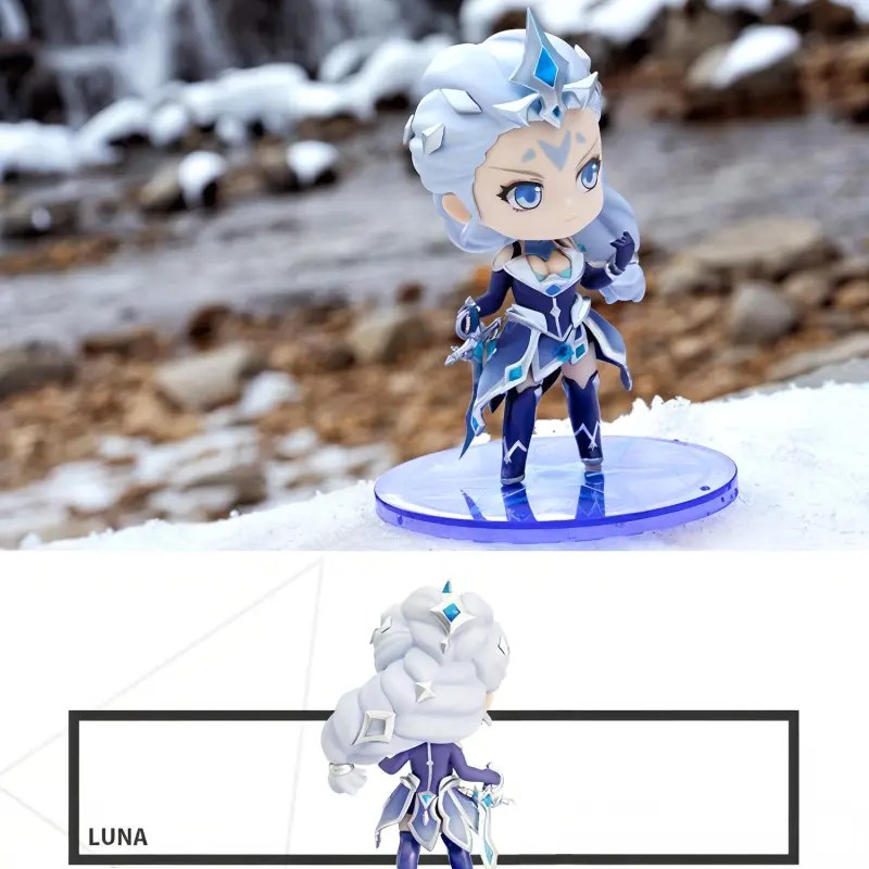 HONOR OF KINGS Moonlight's Daughter Luna Chibi Figures-3