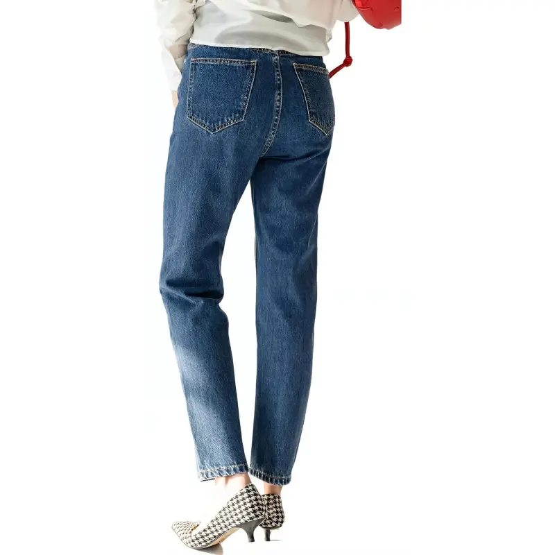 MEIYANG Jeans Women's Blue-1