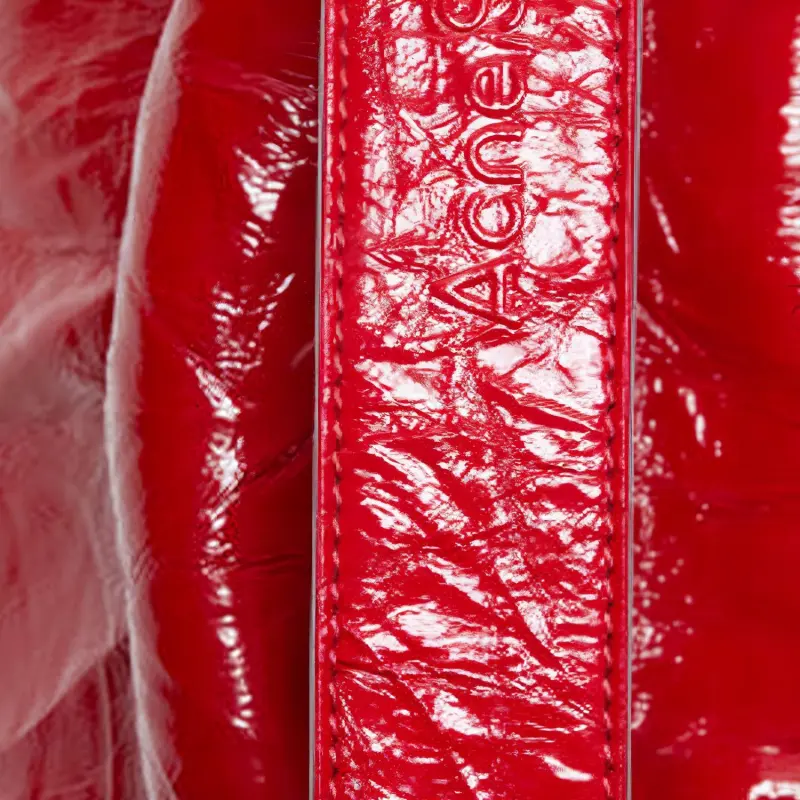 Acne Studios Leather Handbag Women's Red-4