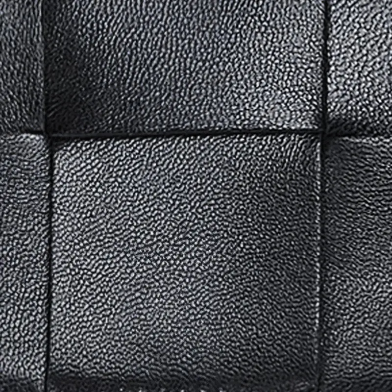 Bottega Veneta Business Card Case Intreccio Black-4