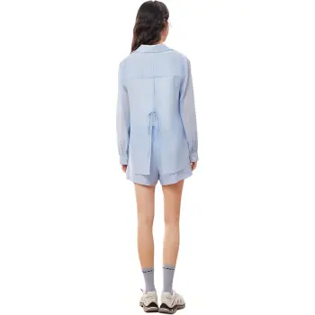 Love To Serve Skirt Set Women's Blue