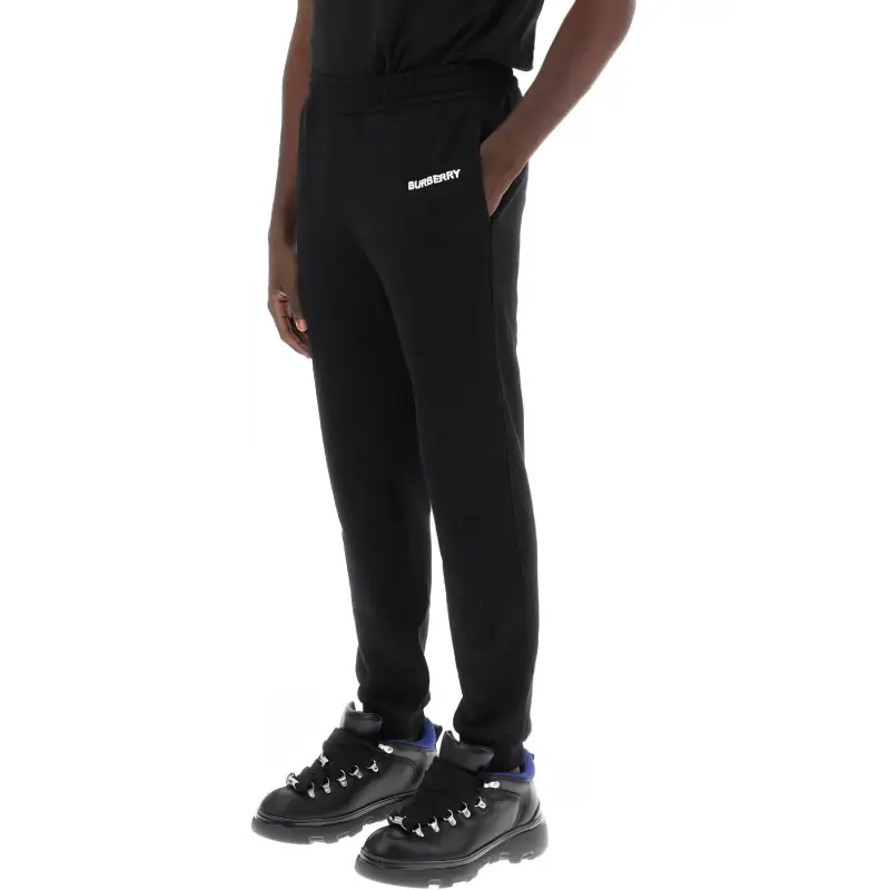 Burberry Logo Print Track Pants-4