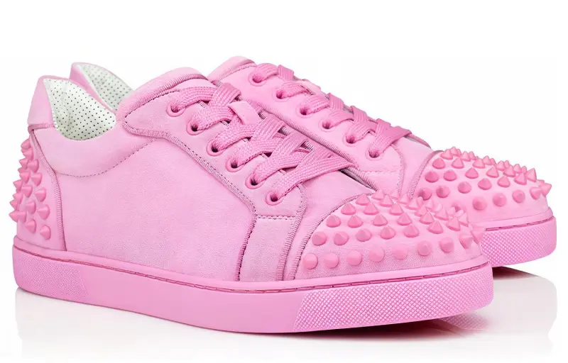 CL Low Top Skateboard Shoes Women's Pink-1