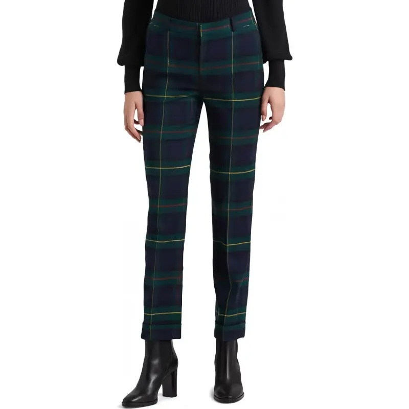 LAUREN RALPH LAUREN FW22 Casual Pants Women's Blue-2