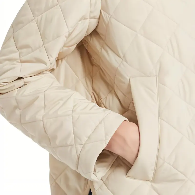 MaxMara Puffer Jacket Women's Beige-4