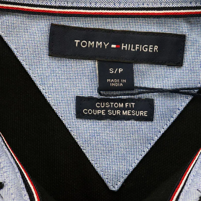 Tommy Hilfiger Polo Shirt Men's Black-2