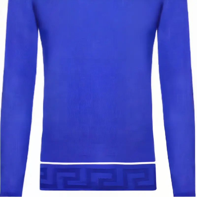 VERSACE Sweaters Men Blue-3