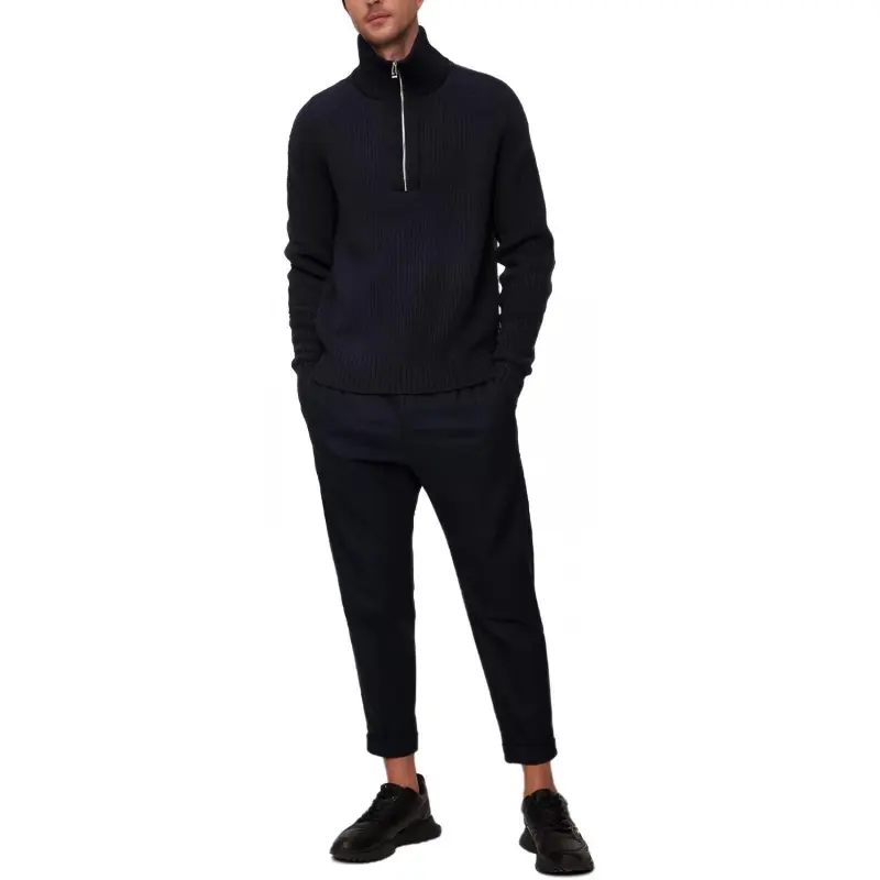 HUGO BOSS Sweater Men's Marine Blue-1