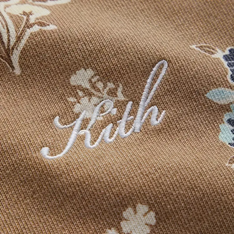KITH Begonia Floral Williams V Full Zip Hoodie-2