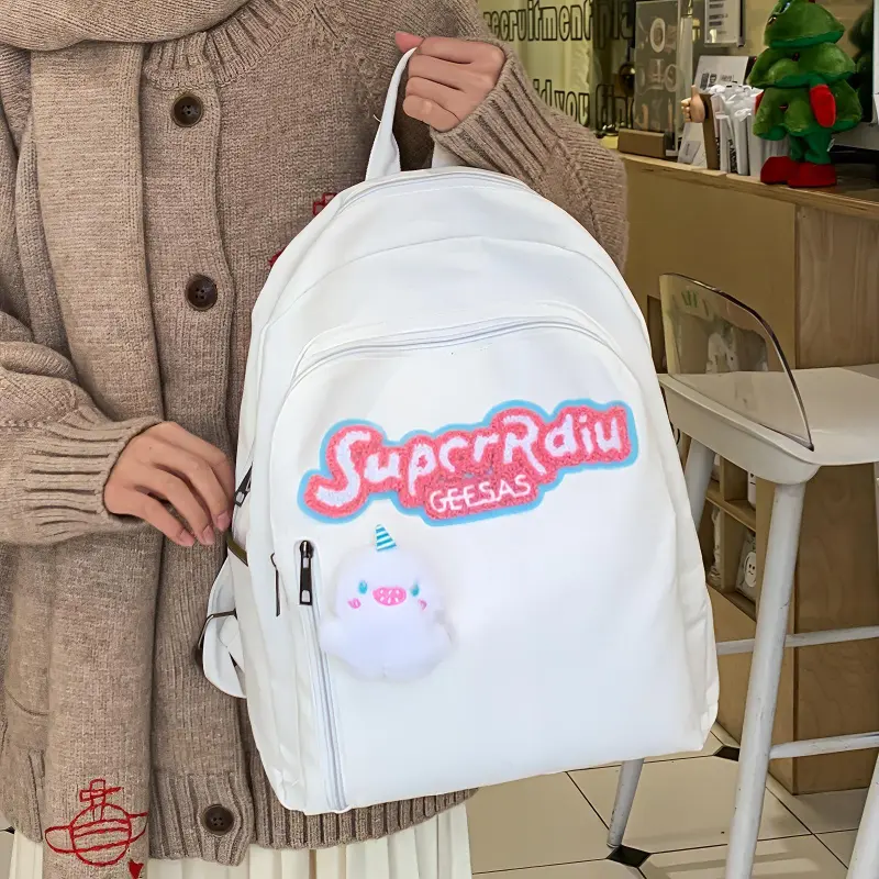 SUN ERATH&U Canvas Backpack Regular Unisex Multicolor-4