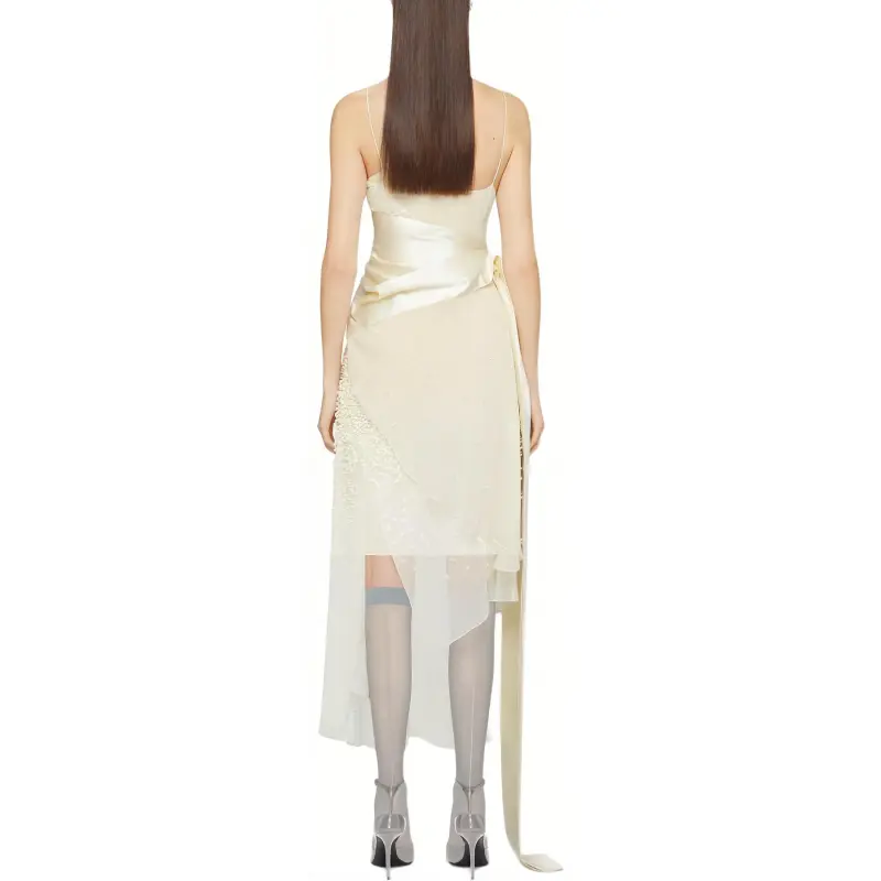 GIVENCHY SS24 Slip Dresses Women's Butter-2