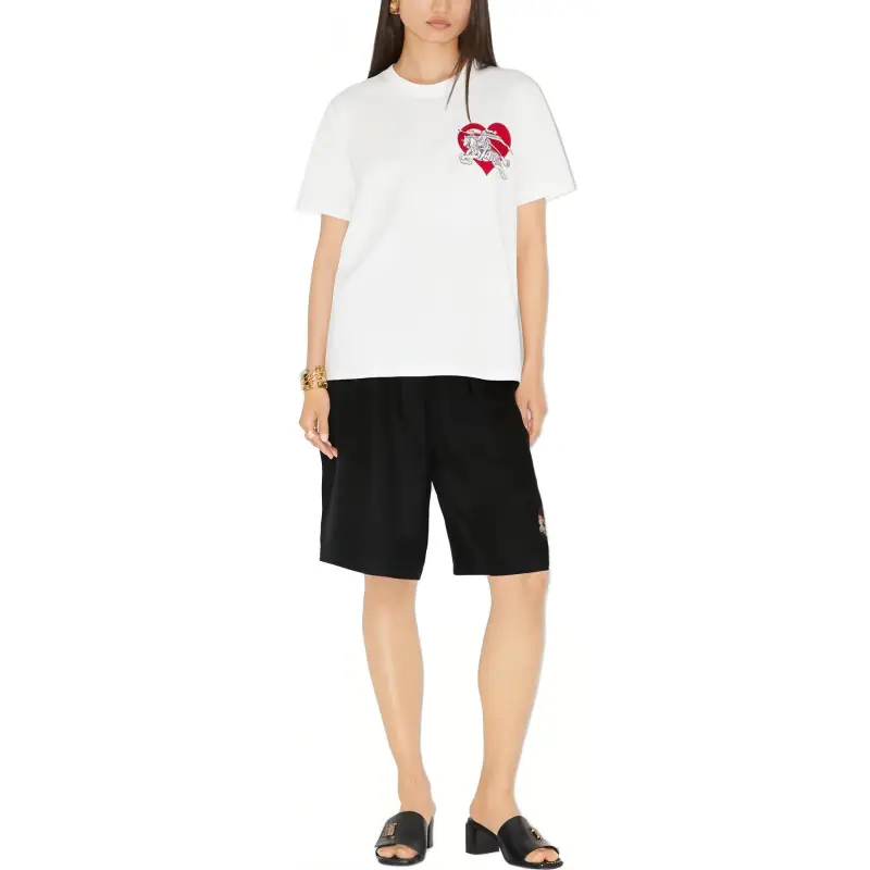 Burberry T Shirts Women's White-1
