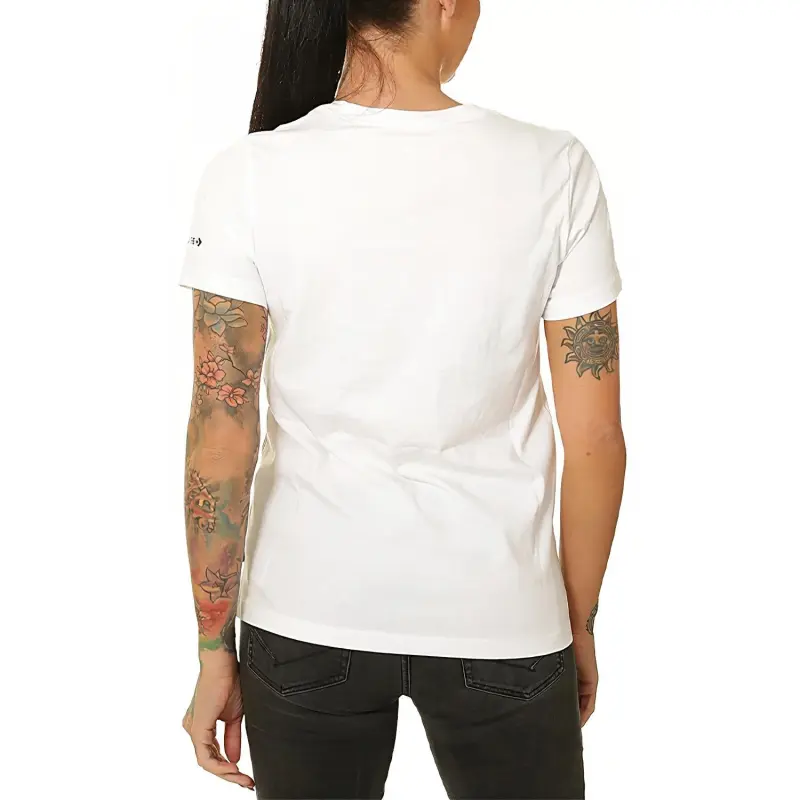 Converse Voltage Set in Sleeve T Shirt Women's White-2