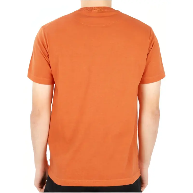 STONE ISLAND T Shirts Men Orange-4