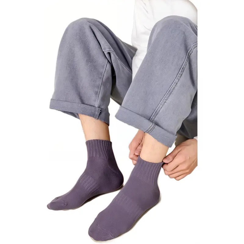 MIIOW Men Mid Calf Socks-1