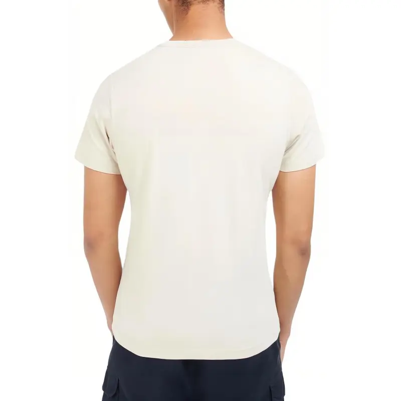 BARBOUR T Shirts Men Beige-2