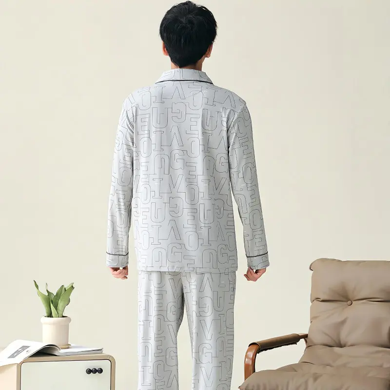 Huggy Kissy Men Pajama Sets-17
