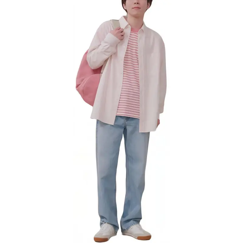 Jw Anderson X UNIQLO Shirts Unisex Pink-4