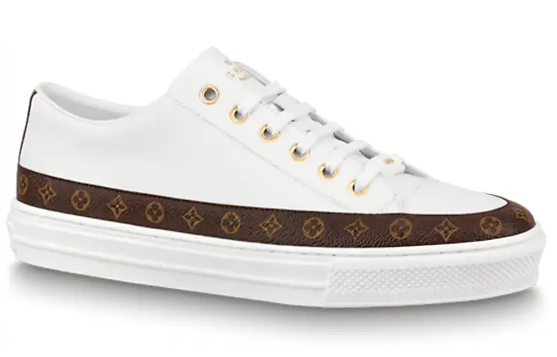 LOUIS VUITTON Stellar Sneakers 'White With Monogram Deco' Women's-1