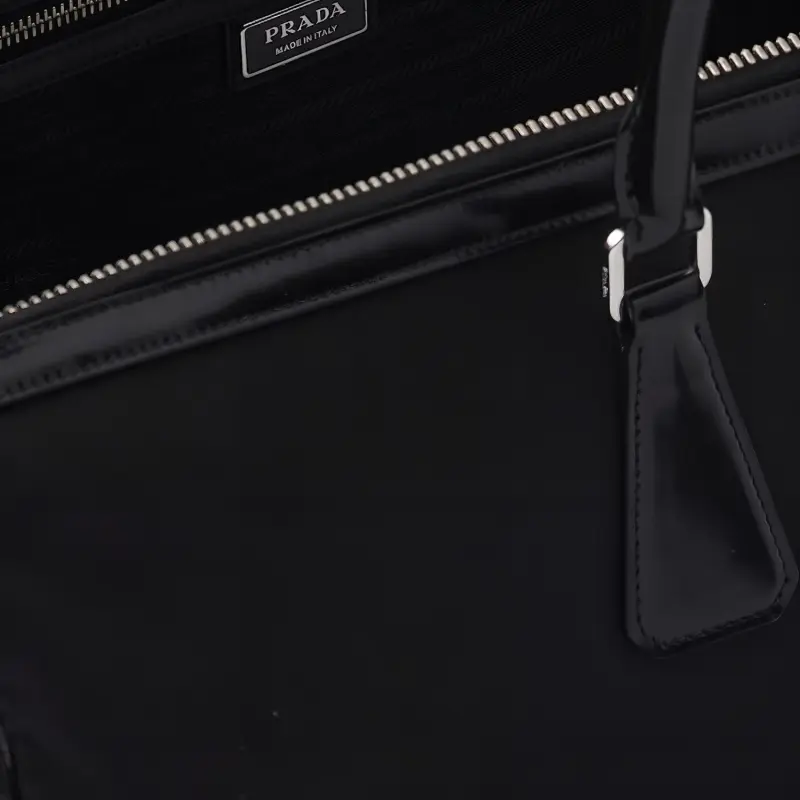 PRADA Recycled Nylon Luggage Bag Travel Bag Men's-3