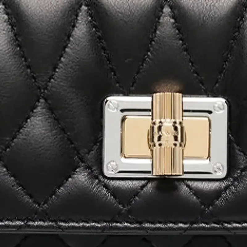 Lanvin Calfskin Wallet Women's Black-2